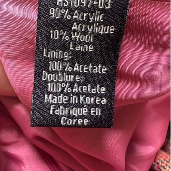 Vintage Sandra Angelozzi plaid dress in a warm tartan pattern - Picture 3 of 8